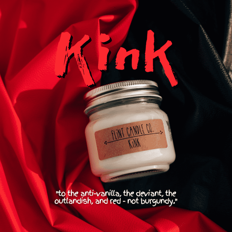 handmade candles, wax melts & hand dipped incense Flint Candle Co.